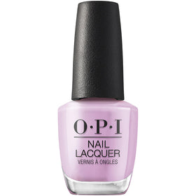 OPI front packaging showing light purple crème and high-shine finish