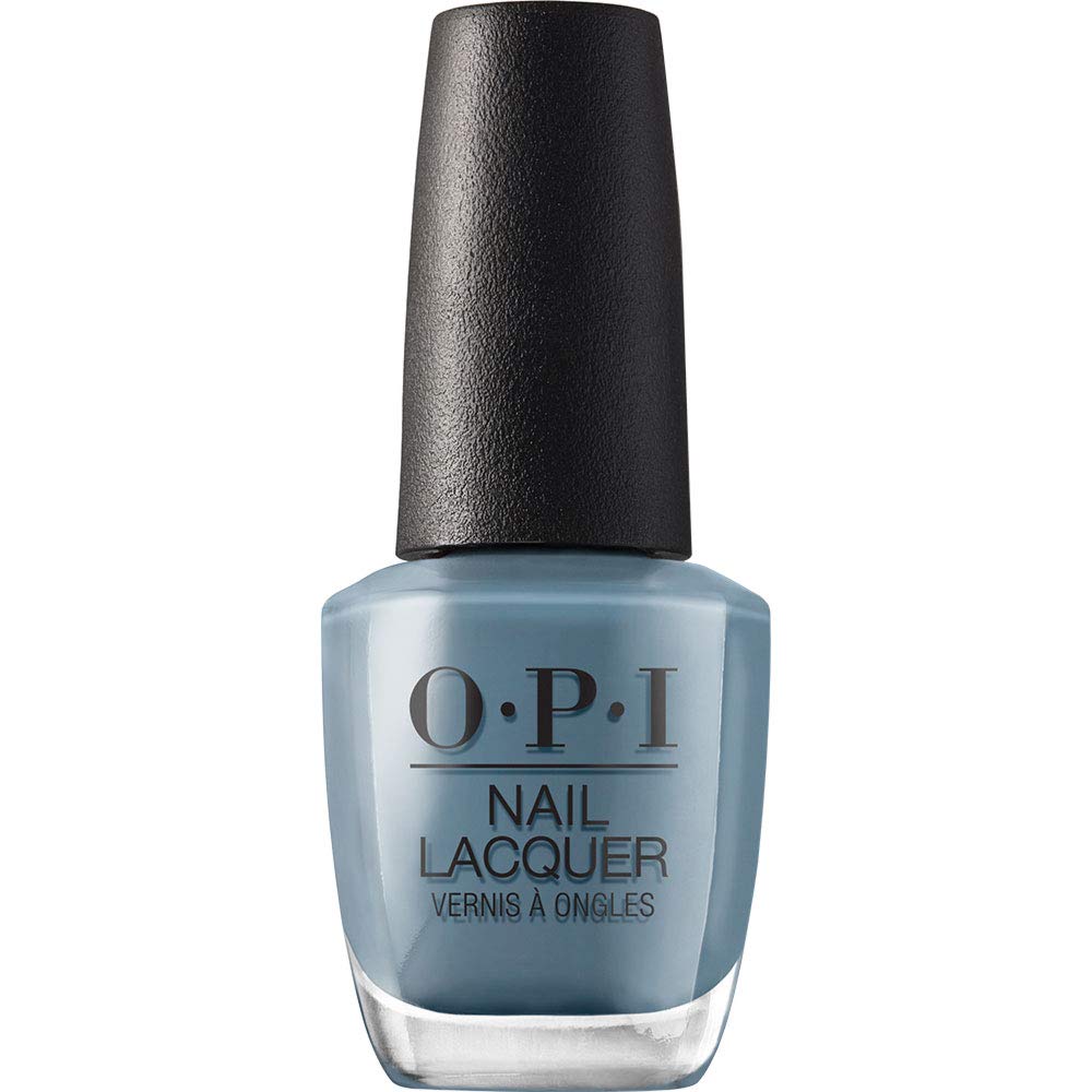 OPI bottle front view of Alpaca My Bags showing deep green crème and glossy finish