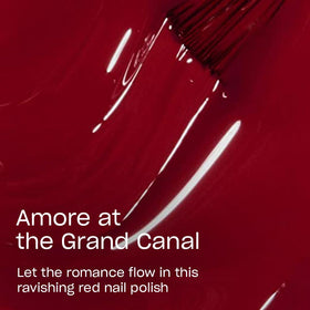 OPI brush stroke demonstrating smooth application and streak-free finish
