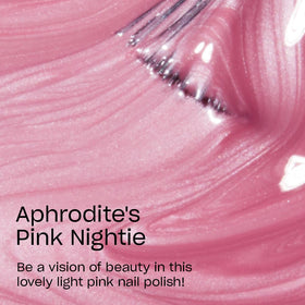 OPI brush stroke of Aphrodite's Pink Nightie demonstrating smooth, streak-free application