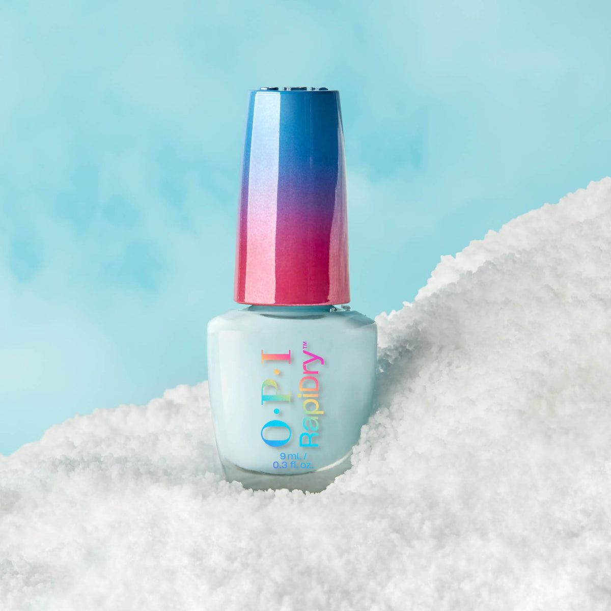 OPI nails styled with winter outfit illustrating holiday ready polish