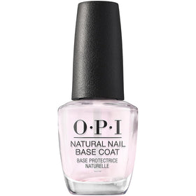 OPI base coat front packaging showing brand and protective benefit