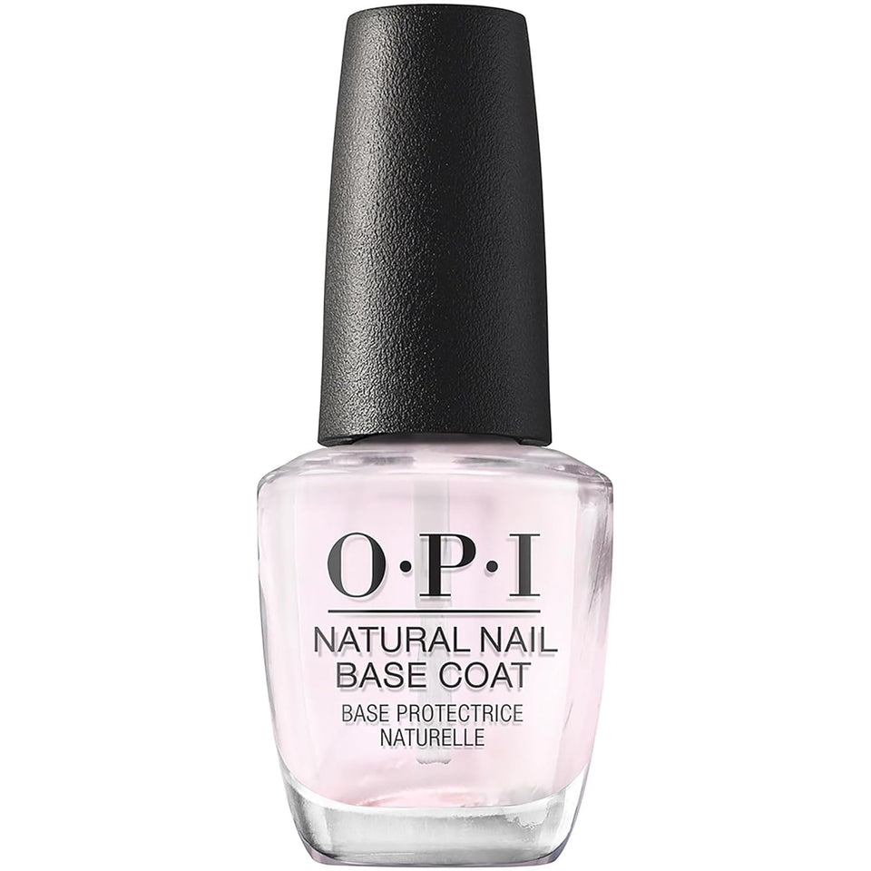OPI base coat front packaging showing brand and protective benefit