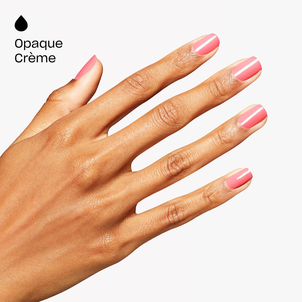 OPI Bathtime Bubbly texture close-up highlighting creamy formula and high-shine finish for salon results.