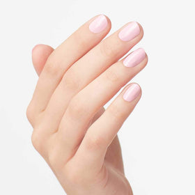 OPI bottle label close-up showing Fiji Collection name and shade identification benefit