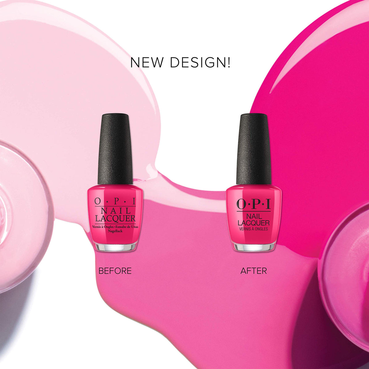 OPI bottle on vanity lifestyle shot inspiring everyday styling ideas