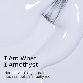 OPI brush closeup demonstrating smooth, streak-free coverage