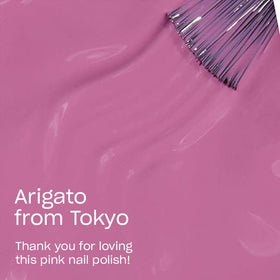 OPI pro-wide brush close-up demonstrating even application and easier coverage