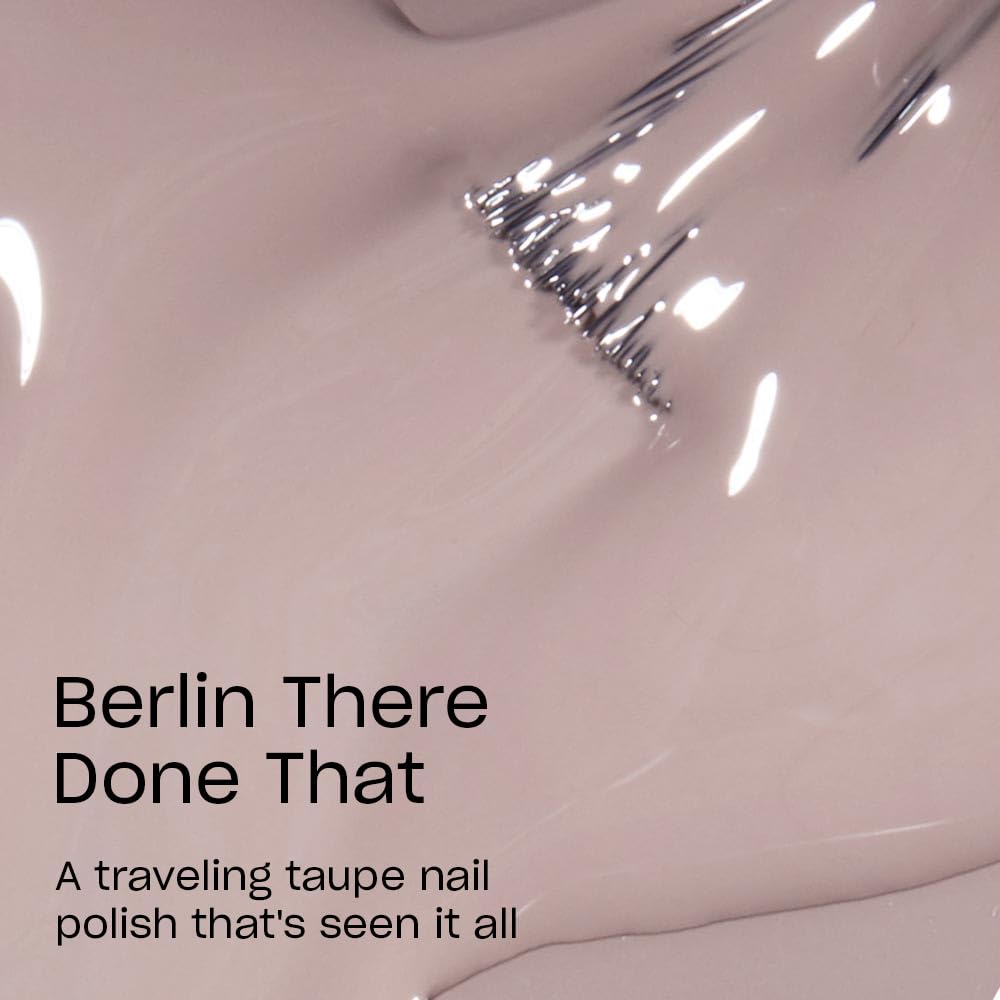 OPI brush stroke close-up illustrating smooth, streak-free application benefit