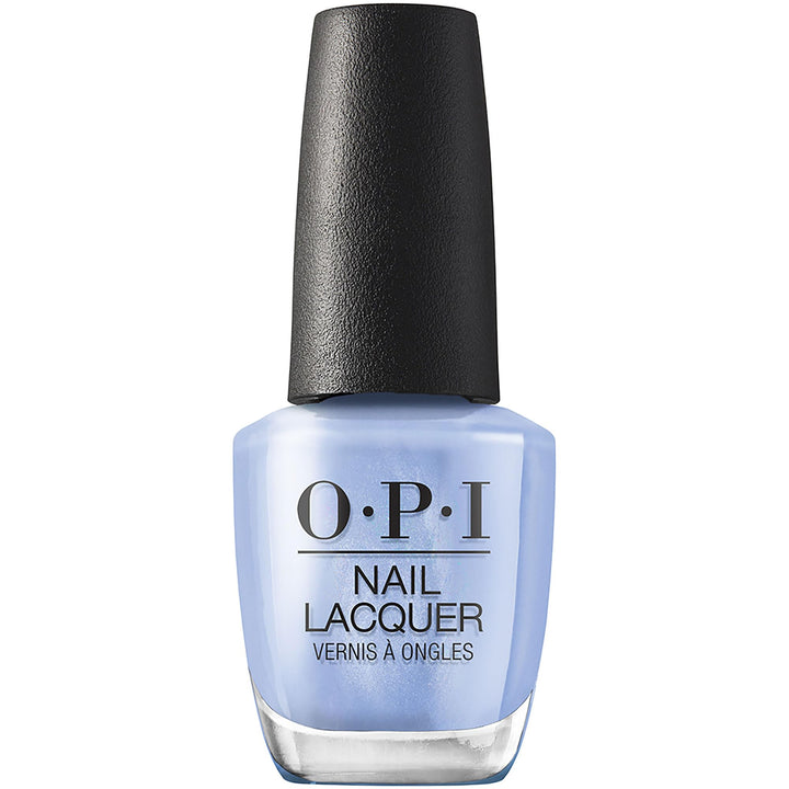 OPI Can't CTRL Me front bottle showing light blue shimmer and brand appeal