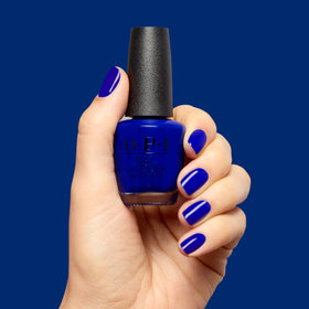 OPI swatch on sample wheel showing true color payoff and buildability