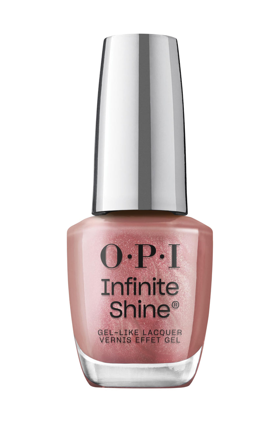 OPI bottle front view showing Chicago Champaign Toast and glossy finish