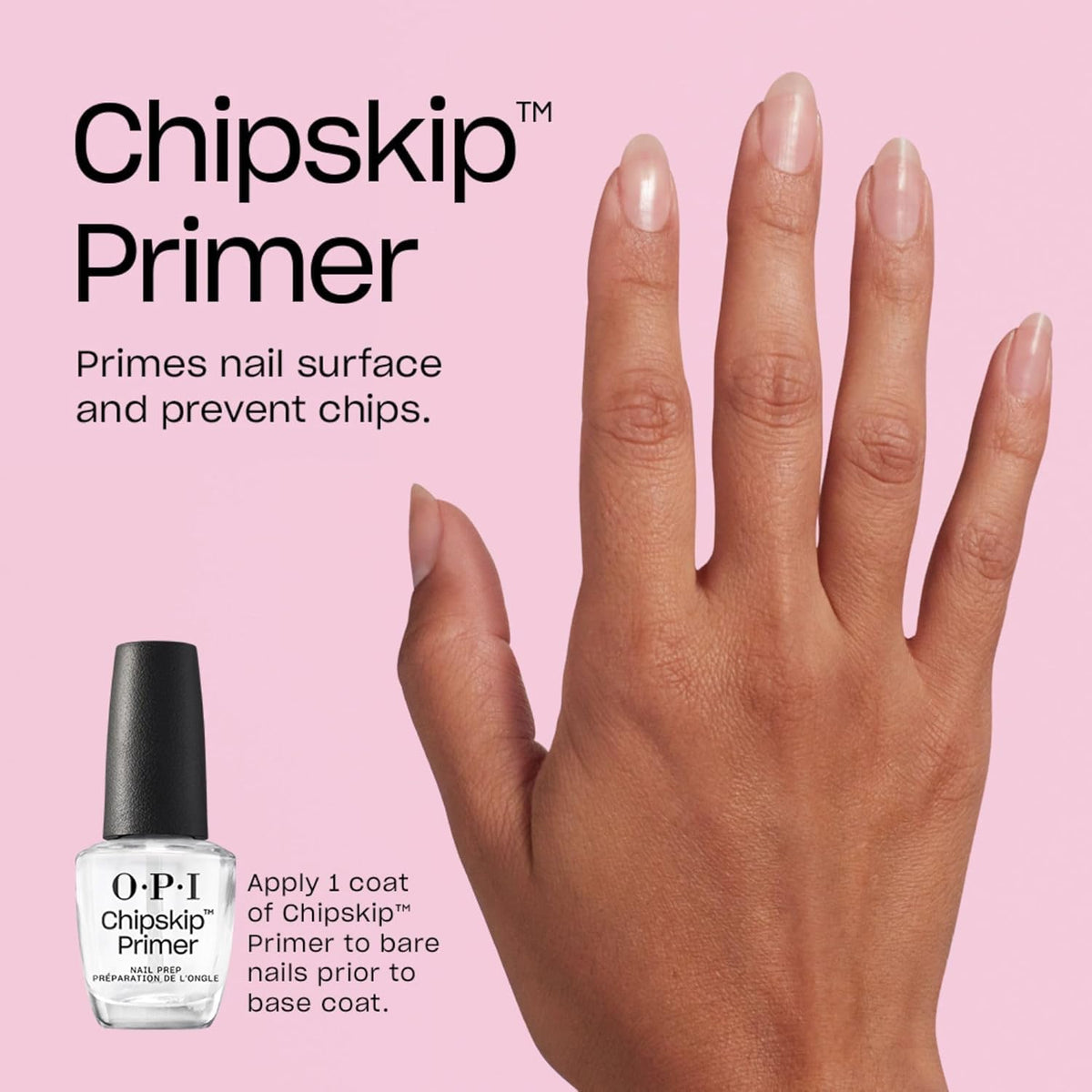 OPI Chip Skip brush close-up demonstrating pro-wide brush for even coverage