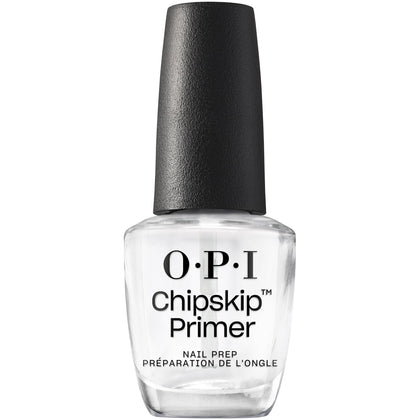 OPI Chip Skip primer bottle front view showing sleek branding and benefit