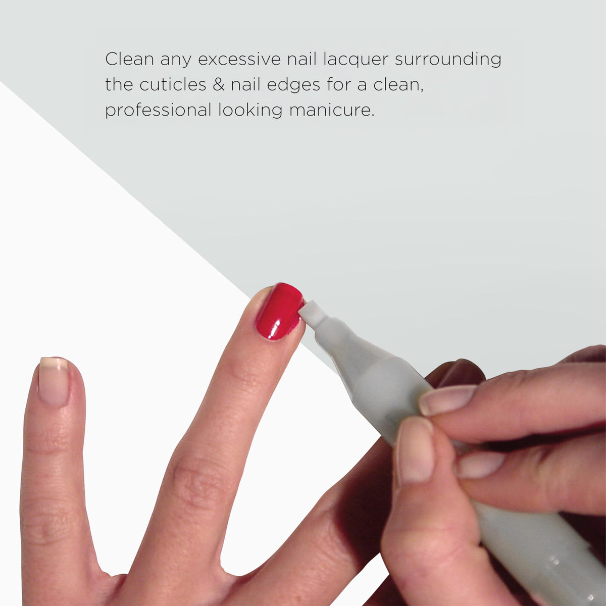 OPI correct clean up pen tip close-up for precise polish removal
