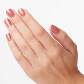 OPI Cozu Melted In The Sun brush and cap detail highlighting smooth application