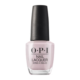 OPI bottle front view showing nude pink-gray polish and brand clarity