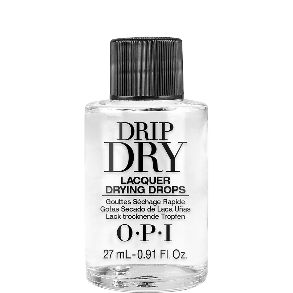 OPI drip dry front packaging showing bottle and label for fast drying