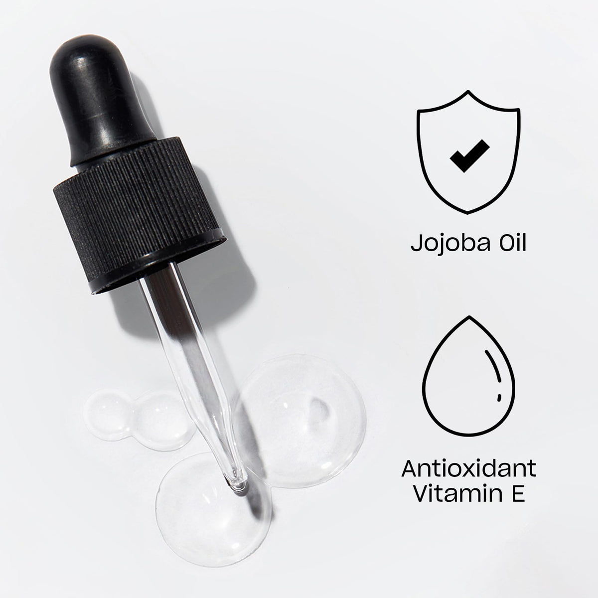 OPI drip dry on cuticle area demonstrating moisturizing jojoba benefit
