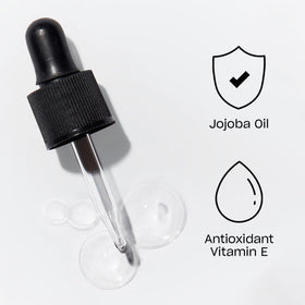 OPI drip dry on cuticle area demonstrating moisturizing jojoba benefit