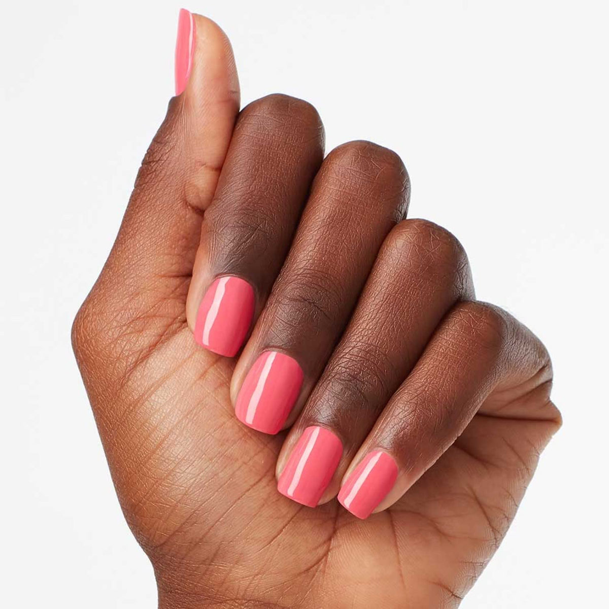 OPI ElePhantastic Pink brush stroke demonstrating smooth coverage