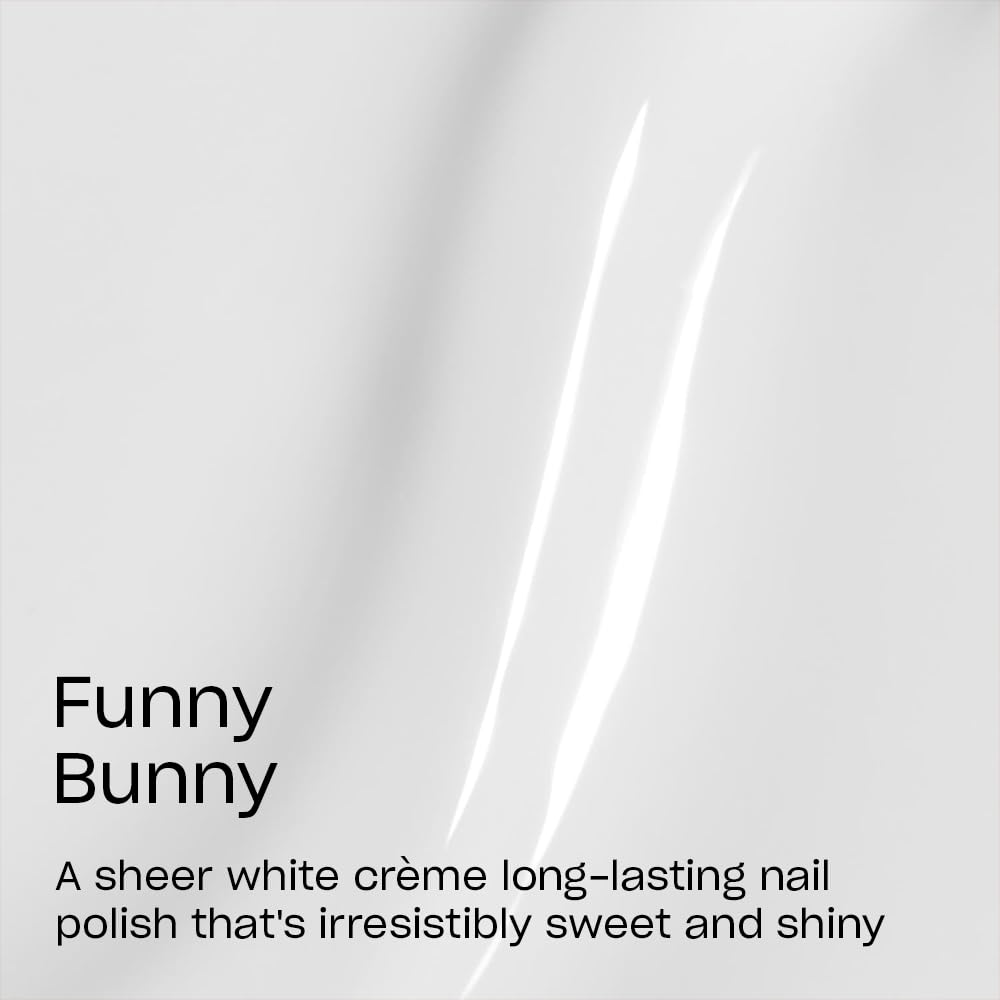 OPI Funny Bunny bottle cap and label detail highlighting brand and formula
