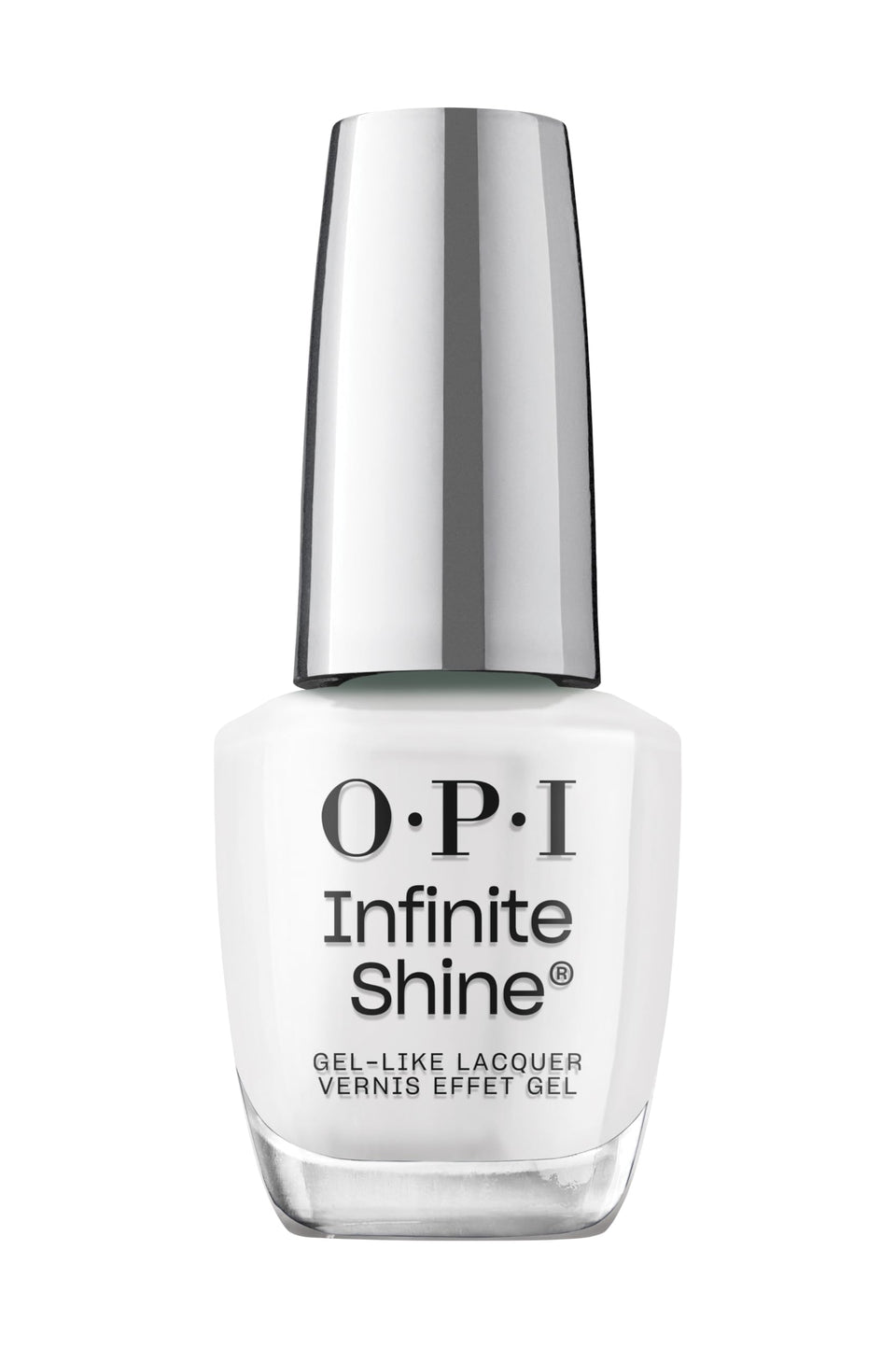 OPI Funny Bunny front bottle showing sheer white shade and glossy finish