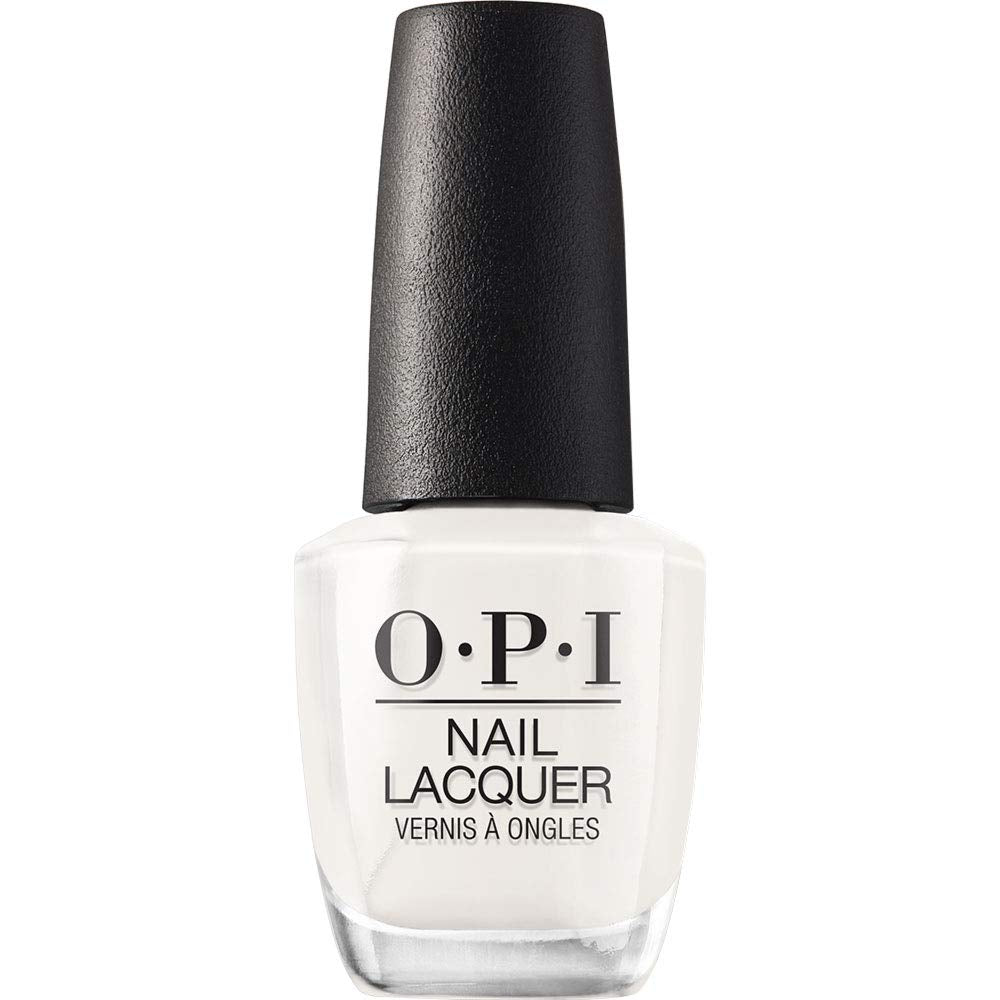 OPI Funny Bunny front packaging showing clean white crème polish and brand