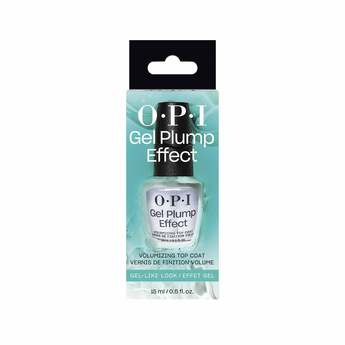 OPI finished manicure in lifestyle setting showing high-shine results