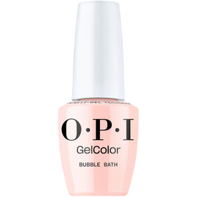 OPI bottle front view showing Bubble Bath and salon-ready benefit