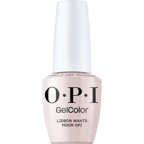 OPI bottle front view showing Lisbon Wants Moor and professional finish