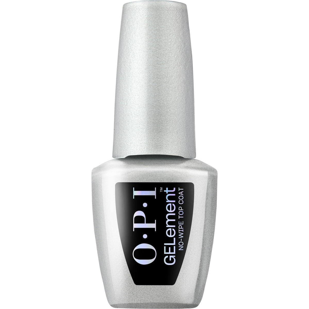 OPI GELement front bottle showing brand and glossy finish benefit
