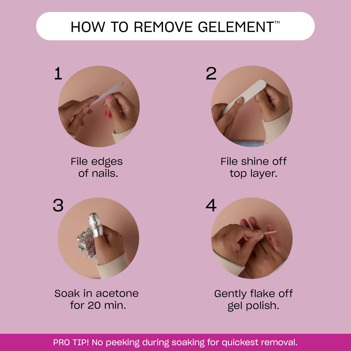 OPI GELement kit contents next to a ruler to show scale and completeness
