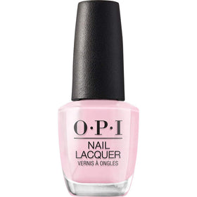 OPI bottle front packaging showing the soft pink shade and salon-quality finish