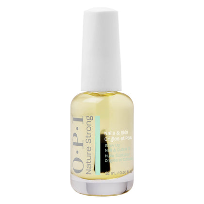 OPI front packaging showing bottle and product name with clear benefit