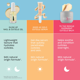 OPI label close-up highlighting vegan formula and ingredient callouts