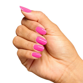 OPI being applied to nails demonstrating quick-dry, smudge-resistant benefit