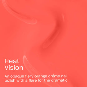 OPI Heat Vision brush applying smooth coverage for streak-free finish