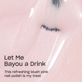 OPI brush stroke of Let Me Bayou a Drink showing smooth streak-free application