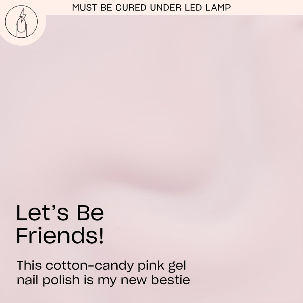 OPI brush stroke of gelColor showing creamy coverage and even application