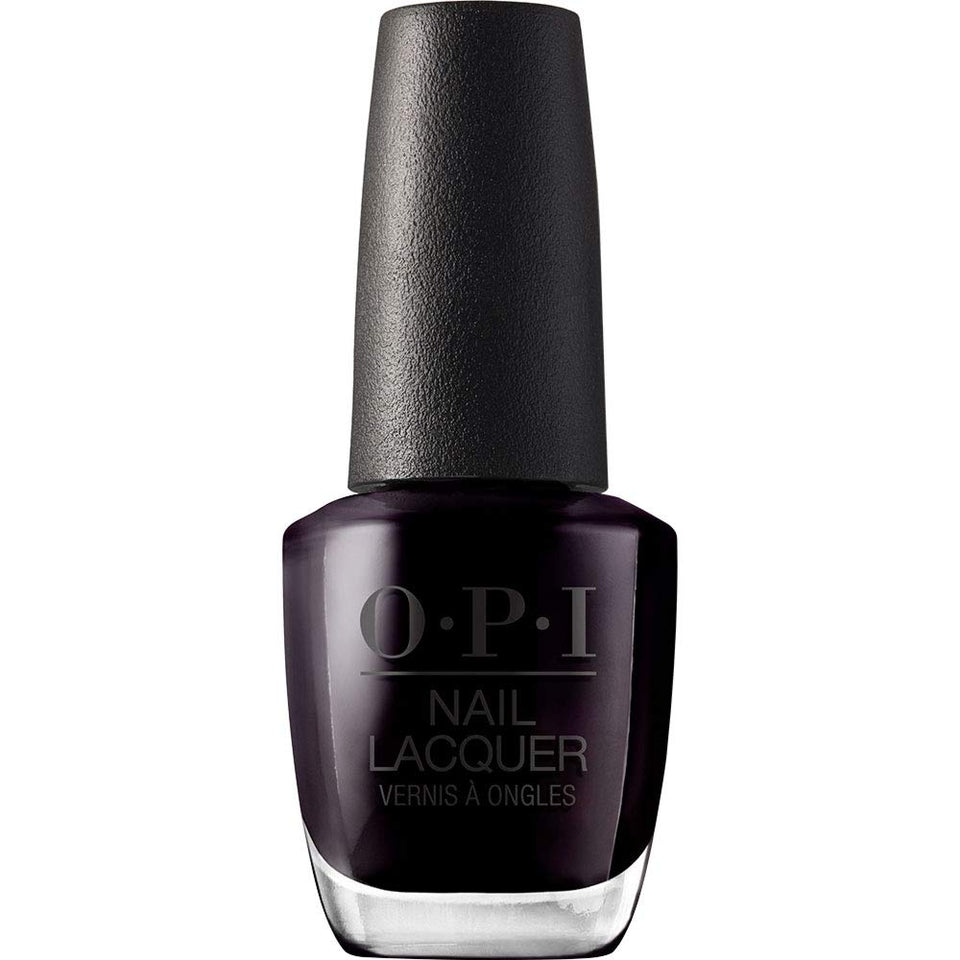 OPI bottle front view showing Lincoln Park After Dark and salon shine benefits