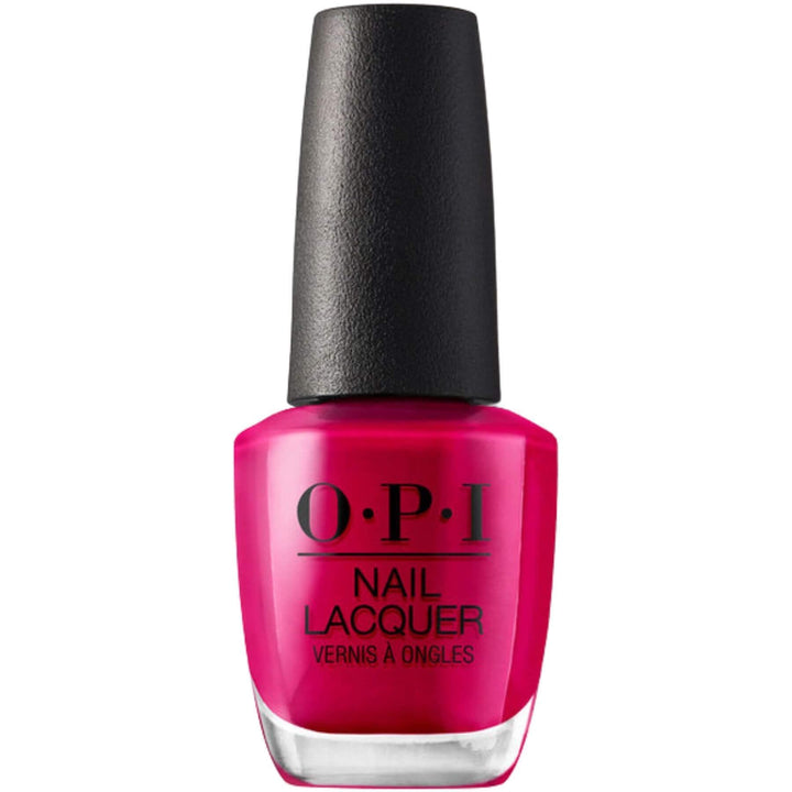 OPI Madam President front bottle showing deep red shade and glossy finish