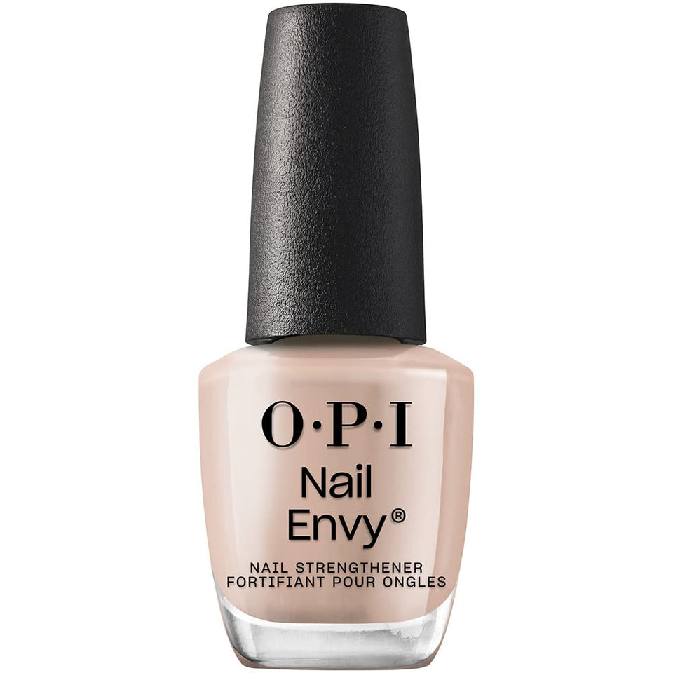 OPI bottle front packaging shows neutral crème and strength benefits