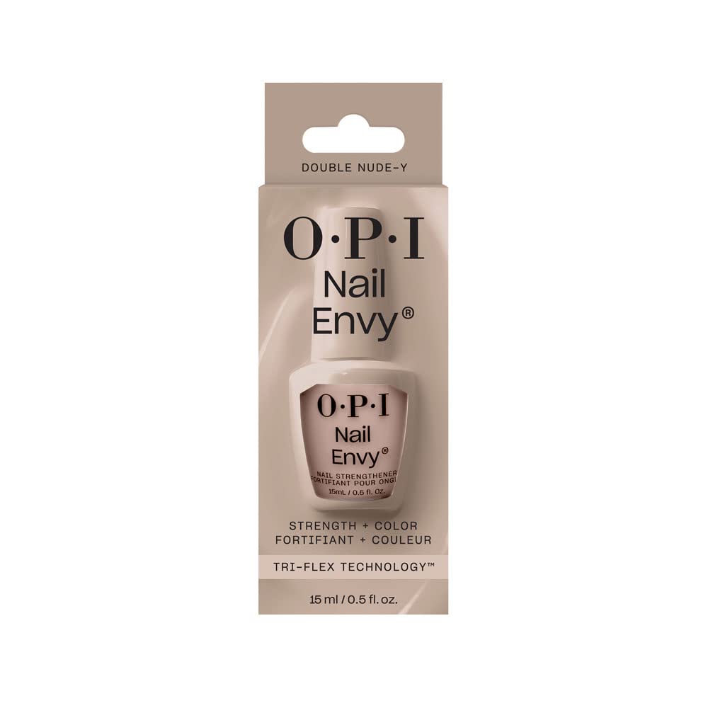 OPI bottle on desk lifestyle scene suggesting everyday wearable strength