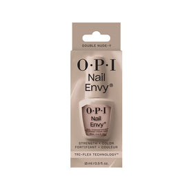 OPI bottle on desk lifestyle scene suggesting everyday wearable strength