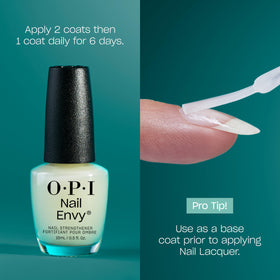 OPI ingredients label view showing vitamins and Tri-Flex Technology benefits