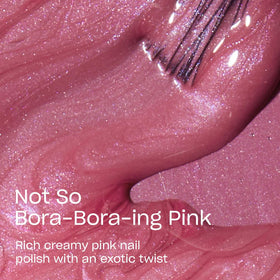 OPI brush stroke demonstrating smooth application and streak-free coverage