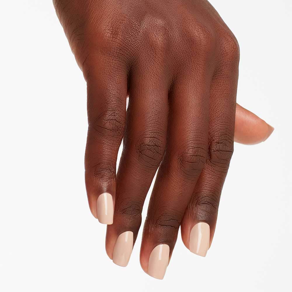 OPI close-up of lacquer texture showing even coverage and sheen benefit