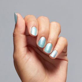 OPI close-up pearlescence highlighting soft shimmer and luminous finish for visual detail