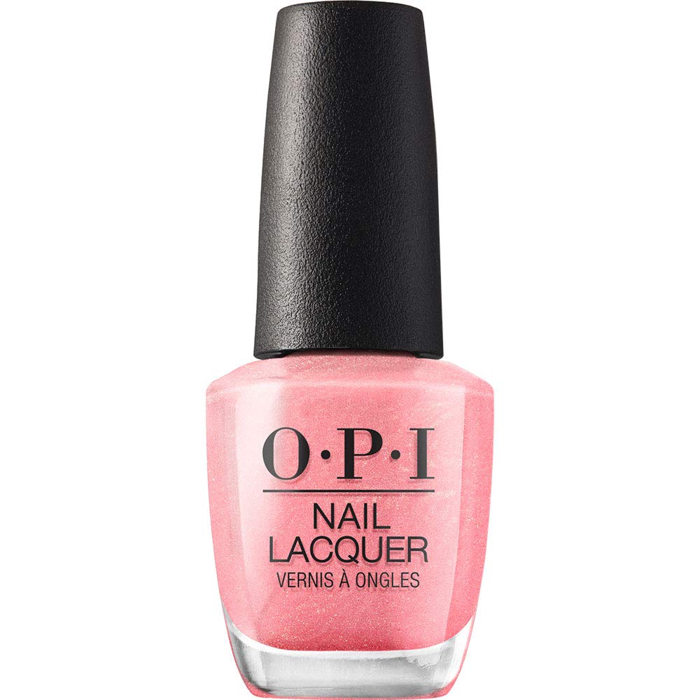 OPI bottle front packaging showing sheer pink shimmer and salon finish